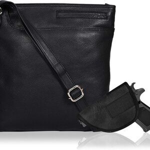 Multi Pockets Handmade Leather Crossbody Handbags & Sling Bag for Men & Women wi